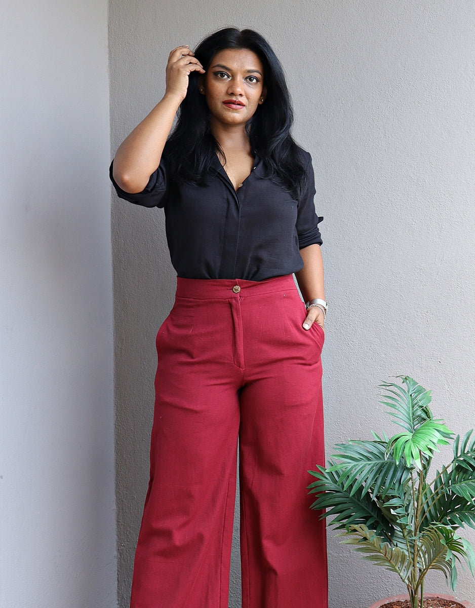 Alaya F's tropical crop top + trousers set is the perfect Zoom date night  look for you | VOGUE India